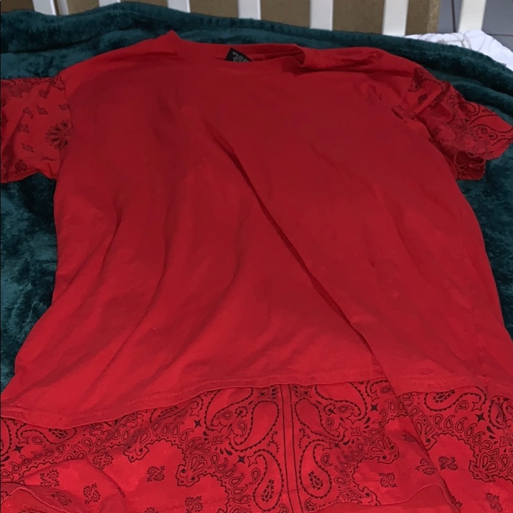 Red shirt
